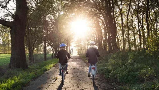 cycling kids