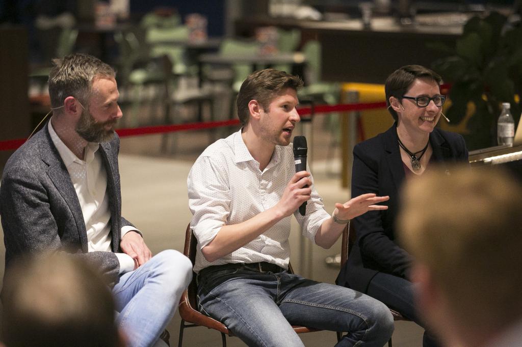 Science Cafe Den Haag - panel