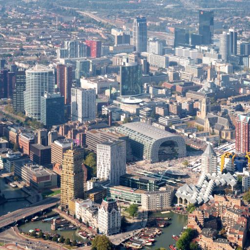 Markthal Aerial View Rotterdam