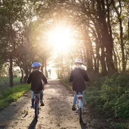 cycling kids